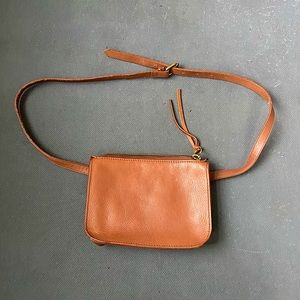 Madewell Leather Belt Bag-XL